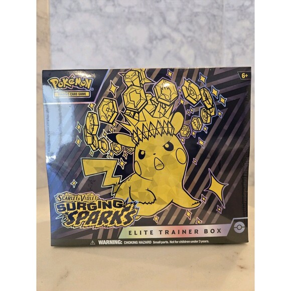 NewPokemon Scarlet & Violet: Surging Sparks ETB Factory Sealed Elite Trainer Box